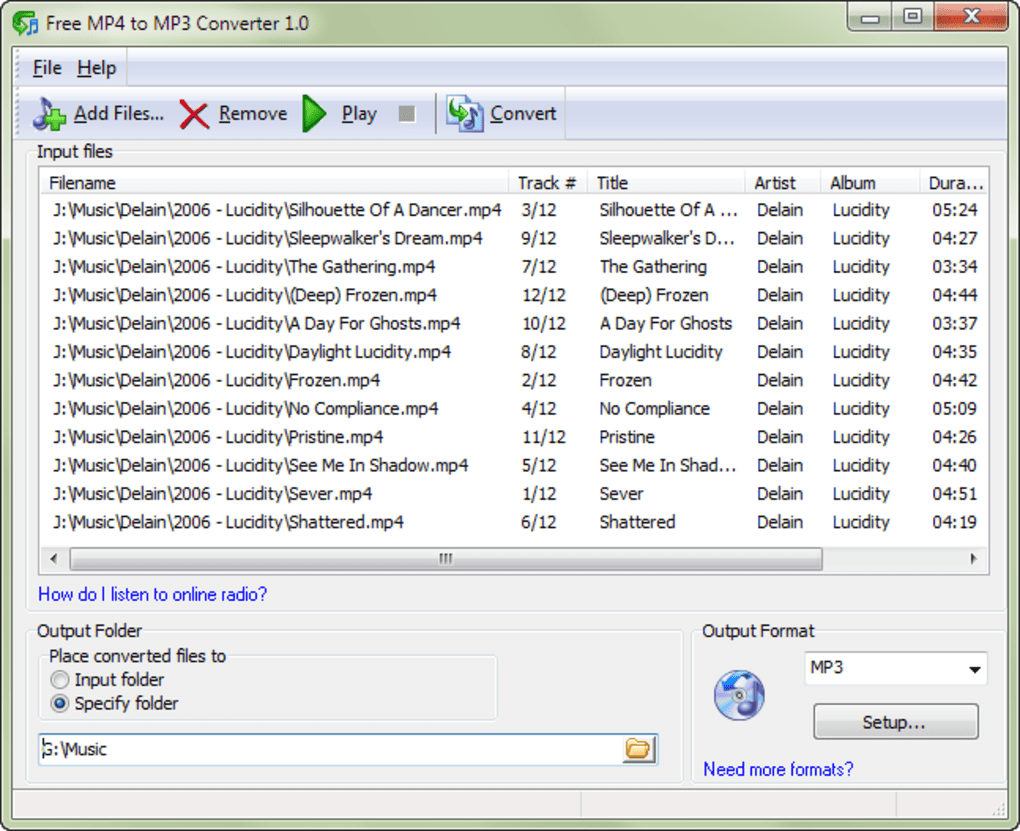 Download Free MP4 MP3 Converter for Windows - Free - 5.0.2