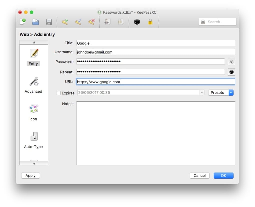 how to download keepass for mac