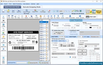 Image 0 for Postal Barcode Printing A…