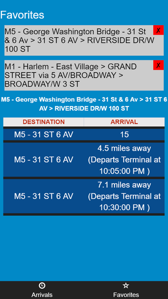 Image 0 for New York MTA Bus Time