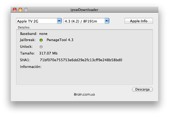 Image 0 for ipswDownloader