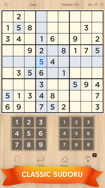 Image 0 for Sudoku: Classic Puzzle Ga…