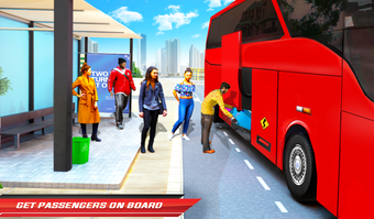 City Coach Bus Driving Sim 3D