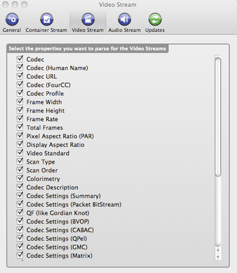 Image 0 for MediaInfo Mac