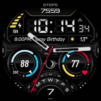 MD289: Digital watch face