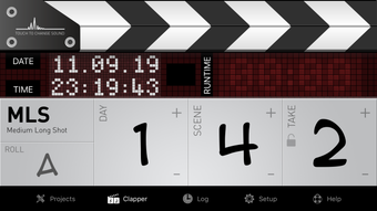 DSLR Clapperboard