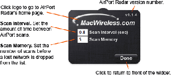 Image 0 for AirPort Radar Widget