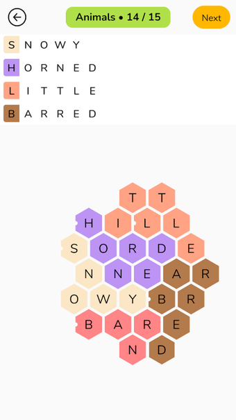 Image 0 for Honeycomb: Word Puzzle