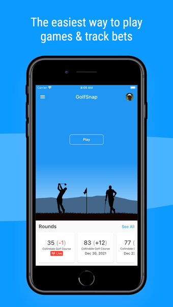 GolfSnap: Track Bets  Scores