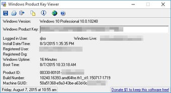 Imagen 2 para Windows Product Key Viewe…