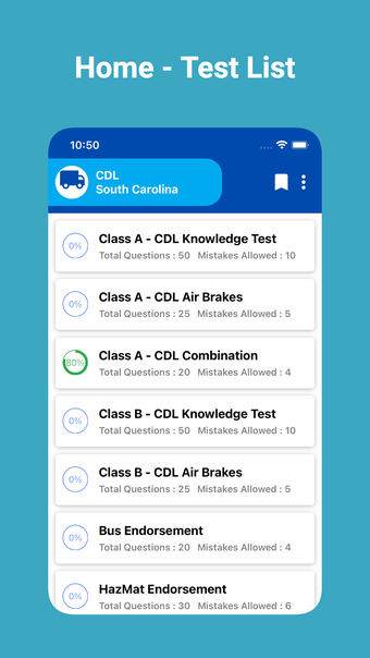 Imagen 0 para SC CDL Prep Test