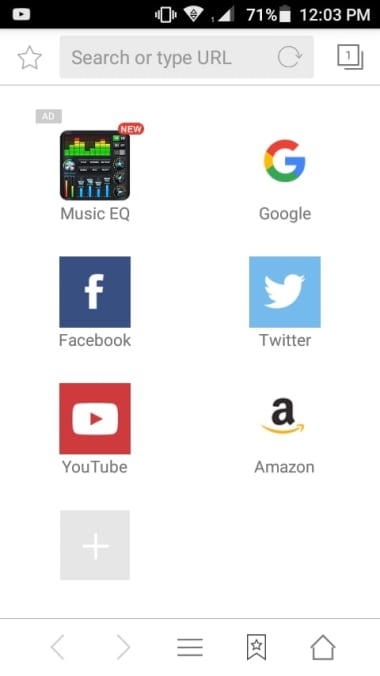 Safari like browser for android