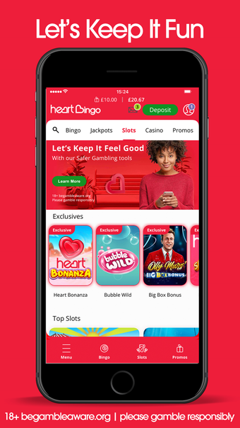 Image 0 for Heart Bingo Play Slots  G…