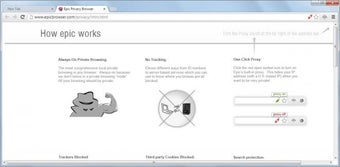 Imagen 1 para Epic Privacy Browser