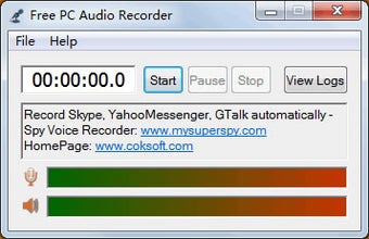 Imagen 0 para Free PC Audio Recorder