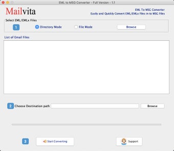 Image 0 for MailVita MSG to EML Conve…