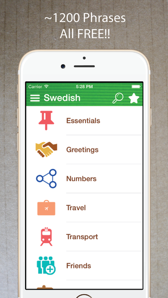 Imagen 0 para Learn Swedish Phrasebook …