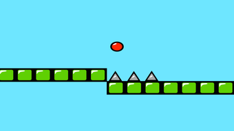 Imagen 0 para Red Bouncing Ball Spikes …