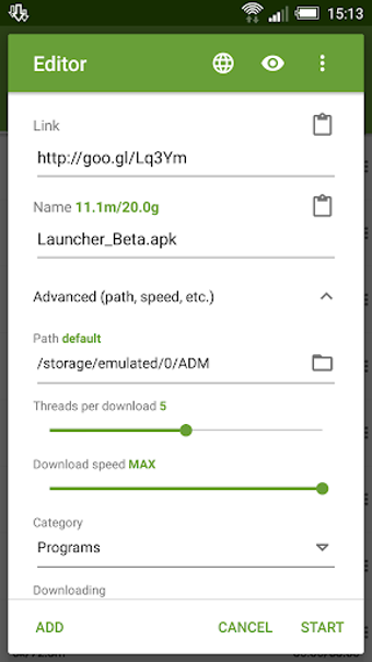 Imagen 3 para Advanced Download Manager…