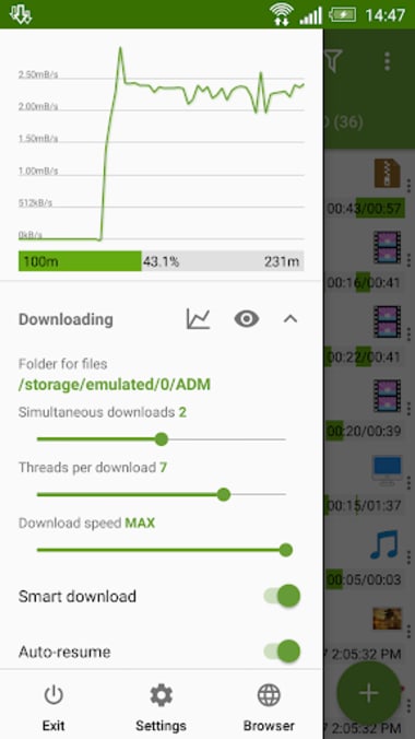 Advanced Download Manager  Torrent downloader