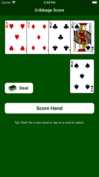 Image 0 for Cribbage Score