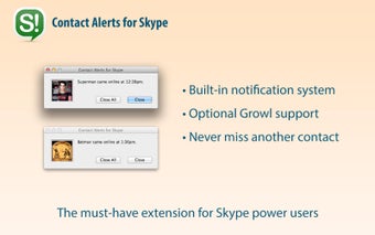 Imagen 0 para Contact Alerts for Skype