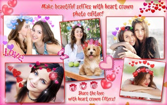 Imagen 0 para Heart Crown Photo Editor