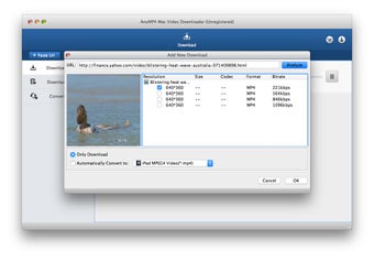 Imagen 0 para AnyMP4 Mac Video Download…