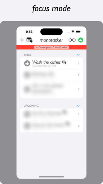 Image 0 for monotasker: tasks  to do …