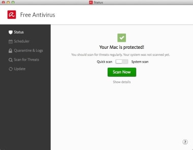 antivirus for mac 10.7.5 avira