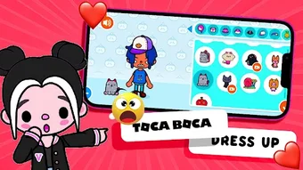 Toca Boca Barby Dress up image