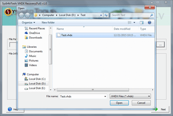 Imagen 0 para VHDX Recovery Tool