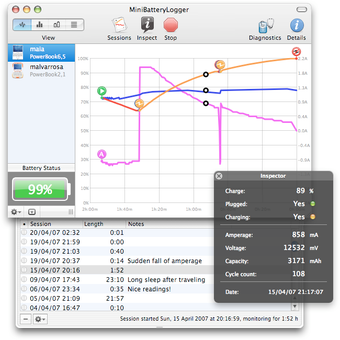 Image 0 for MiniBatteryLogger