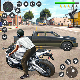 Image 0 for Highway Bike Riding Game