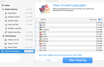 Imagen 0 para Movavi Mac Cleaner