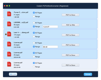 Image 0 for Cisdem PDFtoWordConverter