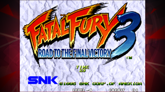 Imagen 0 para FATAL FURY 3 ACA NEOGEO