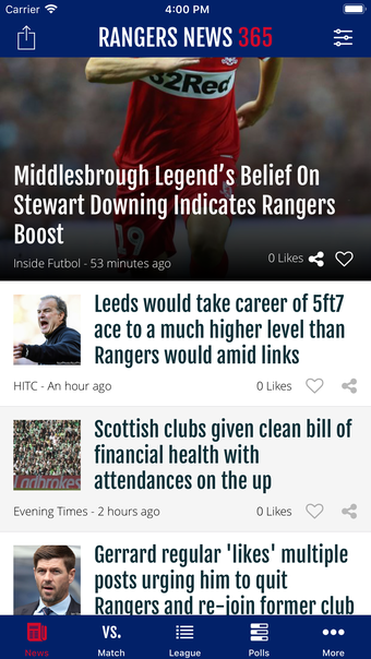 Image 0 for Rangers News 365