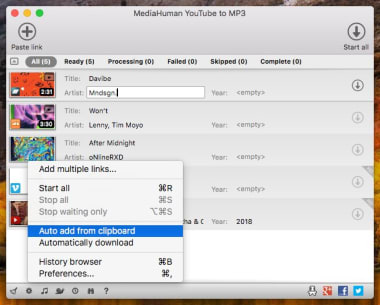 download youtube to mp3 for windows