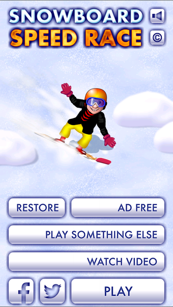 Image 0 for Snowboard Speed Race