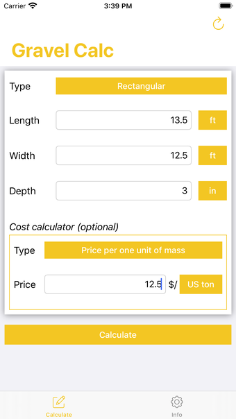 Image 0 for Gravel Calculator - Calc