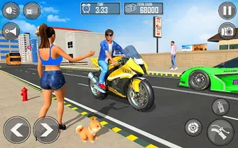 Image 0 for Bike Taxi Driving Games 3…