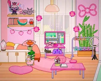 Image 0 for Toca Boca Pink Room Ideas