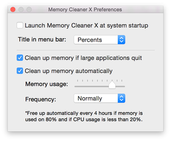 Imagen 0 para Memory Cleaner X