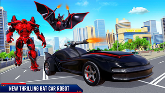 Imagen 0 para Bat Robot Car Transform G…