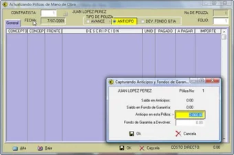 Sistema de Control de Obra ConstruData