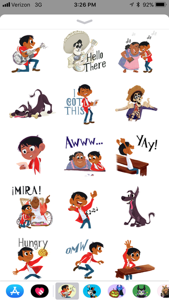 Imagen 0 para Pixar Stickers: Coco