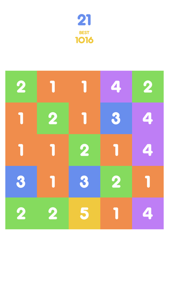 Number Tap - Merge Blocks