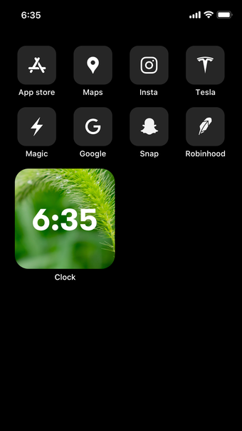 Image 0 for Nature Clock Widget