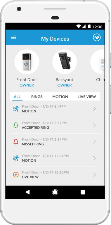 how to use the ring app ring doorbell application